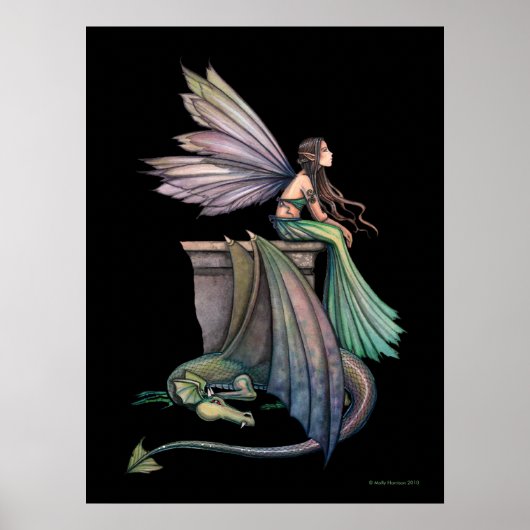 モリー・ハリソンによる魅惑の夕暮れ大ポスター ポスター (正面)