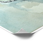 モリー・ハリソンによる魔女と猫のハロウィンポスター ポスター (角)