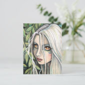 モリー・ハリソンによるFawn Forest Imp Fairy ポストカード (スタンド正面)