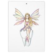 モリー・ハリソン作の歯の妖精クリップボード クリップボード (裏面)