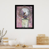 モリー・ハリソン作「孤独な場所の妖精」ポスター ポスター (キッチン)