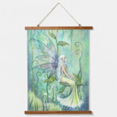 モリー・ハリソン著「Three Flower Fairies」 吊り下げ型タペストリー (正面)