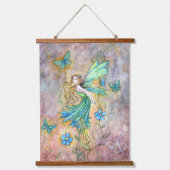 モリー・ハリソン著「Three Flower Fairies」 吊り下げ型タペストリー (正面2)
