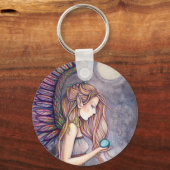 「モリー・ハリソン・イラストレーション」 キーホルダー (正面)