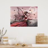 「モリー・ハリソン・イラストレーション」 ポスター (キッチン)