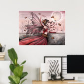 「モリー・ハリソン・イラストレーション」 ポスター (ホームオフィス)