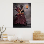 「モリー・ハリソン・イラストレーション」 ポスター (キッチン)