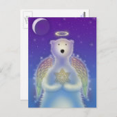 「モリー・ハリソン・イラストレーション」 ポストカード (正面/裏面)