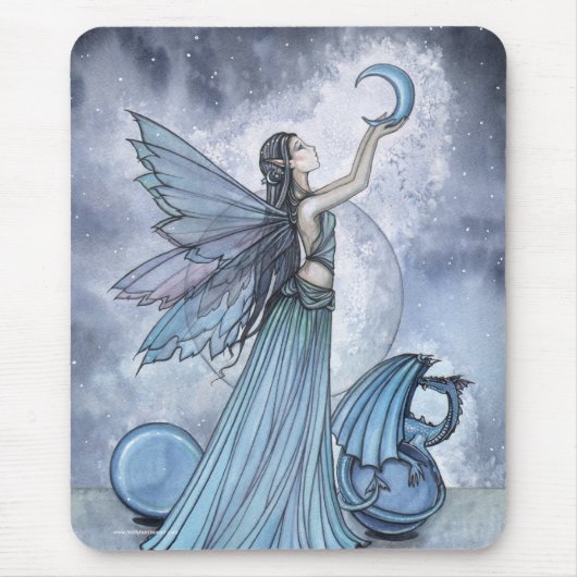 「モリー・ハリソン・イラストレーション」 マウスパッド (正面)