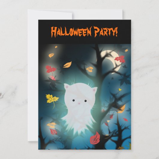 「モリー・ハリソン・イラストレーション」 招待状 (正面)