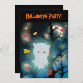 「モリー・ハリソン・イラストレーション」 招待状 (正面/裏面)