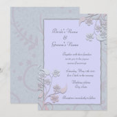 「モリー・ハリソン・デザインズ」 招待状 (正面/裏面)