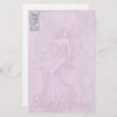 モリー・ハリ信じソンのフェアリースタフィシャル「Fairy Stainable」 便箋 (正面/裏面)