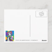 "モリー"レインボーソーダショップオートクチュール妖精はがき ポストカード (裏面)