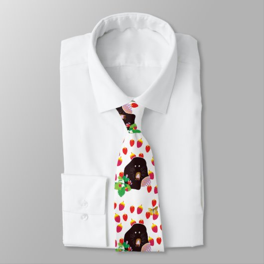 モルいちごの首のタイ ネクタイ (タイ)