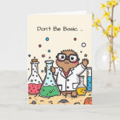 モルおもしろいデイカードは基本Be Avogadrotastでない カード (黄色い花)