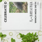 モルが実際に考える10月23日を祝って下さいか。 キッチンタオル (折り畳み)