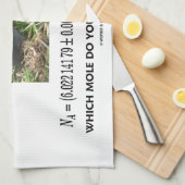 モルが実際に考える10月23日を祝って下さいか。 キッチンタオル (四つ折り)