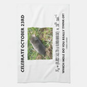 モルが実際に考える10月23日を祝って下さいか。 キッチンタオル (縦)