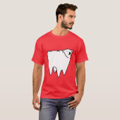 モルくまの北極の歯くま Tシャツ (正面フル)