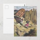 「モルさんのゲスト」 ポストカード (正面/裏面)