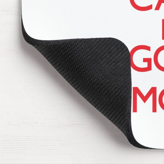 モルを抱き締めることによって平静を保って下さい マウスパッド (コーナー)