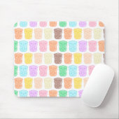 モルカラフルモット形グミ缶型 マウスパッド (マウス)