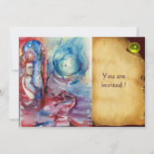 モルガナレディーアンドドラゴンパーチメントイエロージェム 招待状 (正面)