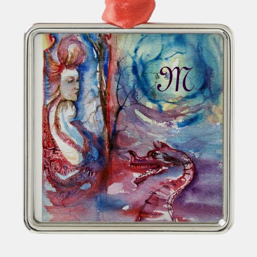 モルガナ・モノグラム メタルオーナメント (正面)