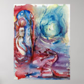 モルガナ/魔法とミステリーピンクブルーファンタジー ポスター (正面)