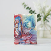 モルガナ/魔法とミステリー,ピンクブルーファンタジー ポストカード (スタンド正面)