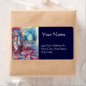 モルガナ/魔法とミステリー,ピンクブルーファンタジー ラベル (インサイチュ)