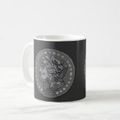 モルガンドルグレイ円貨 コーヒーマグカップ (正面左)