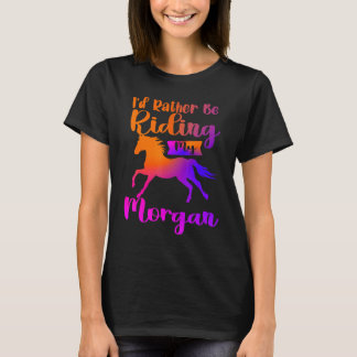 モルガン乗馬が好きな人へ 馬術 Tシャツ