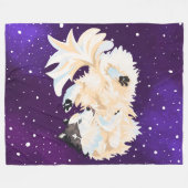 モルガン宇宙フリースブランケット フリースブランケット (正面(横))