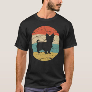 モルキーヴィンテージレトロドッグラバーギフト Tシャツ