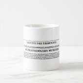 モルグの殺人事件 – ジョルナル コーヒーマグカップ (中央)