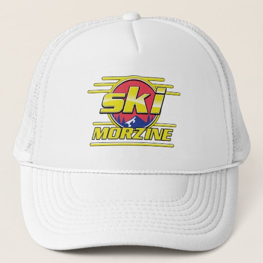 モルジニ フランス スキー 80年代 ロゴ キャップ (正面)