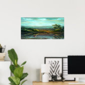 モルジネの町 ポスター (ホームオフィス)