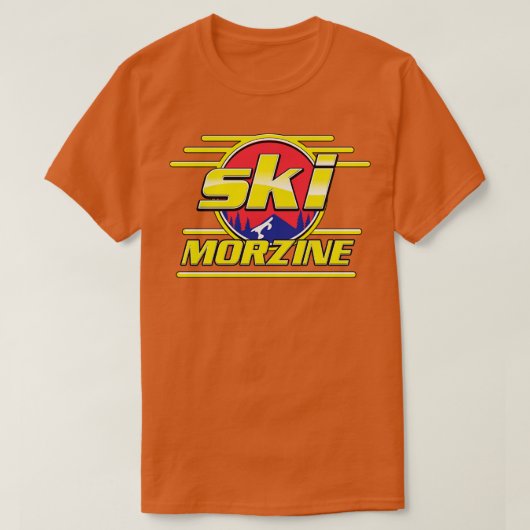 モルジンフランススキー80年代 Tシャツ (デザイン正面)