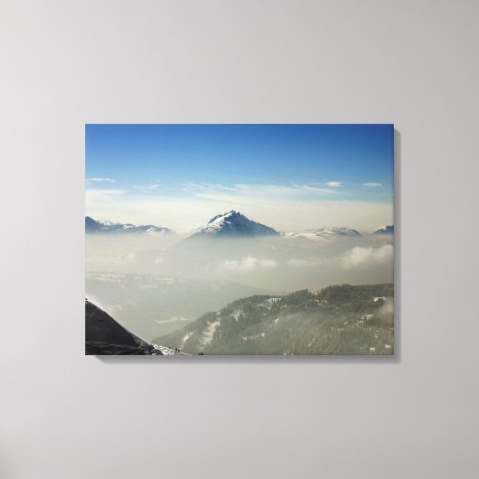 モルジンフランスホリデーカード キャンバスプリント (正面)