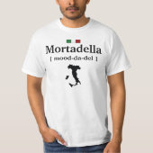 モルタデッラ-気分da del FUNNY ITALIANのワイシャツ Tシャツ (正面)