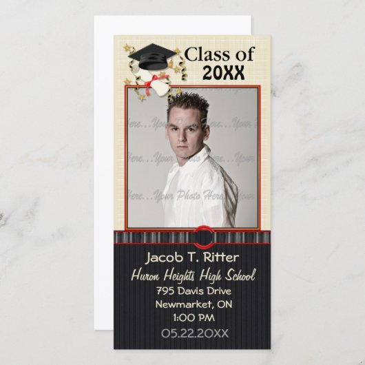 モルタルおよびディプロマカスタマイズ-  (正面/裏面)