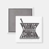 モルタルと杵マグネット マグネット (正面/裏面)