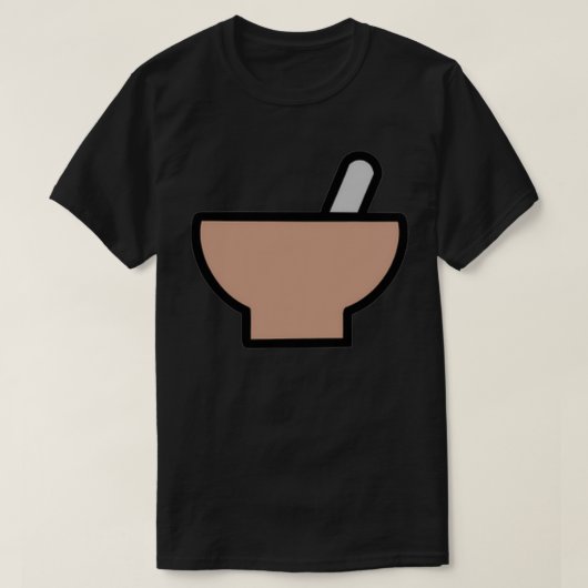 モルタルと杵2 Tシャツ (デザイン正面)