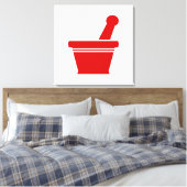 モルタルと杵 キャンバスプリント (インサイチュ (寝室))