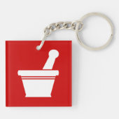 モルタルと杵 キーホルダー (裏面)