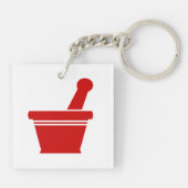 モルタルと杵 キーホルダー (裏面)