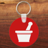 モルタルと杵 キーホルダー (正面)