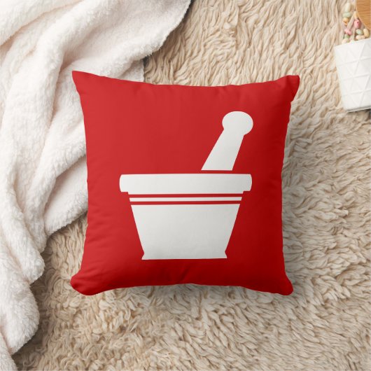 モルタルと杵 クッション (ブランケット)